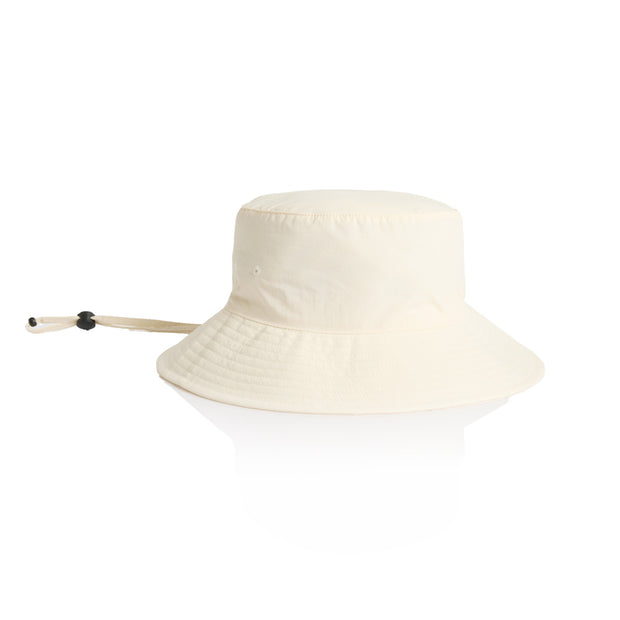 Nylon Wide Brim Bucket Hat | 1174