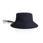 Nylon Wide Brim Bucket Hat | 1174