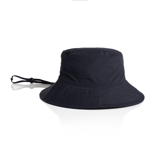 Nylon Wide Brim Bucket Hat | 1174
