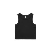 Wo's Organic Rib Crop Tank | 4064G