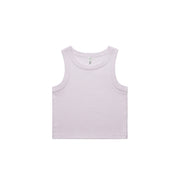 Wo's Organic Rib Crop Tank | 4064G
