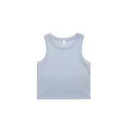 Wo's Organic Rib Crop Tank | 4064G