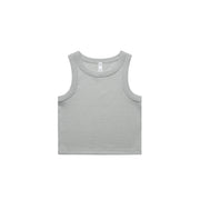 Wo's Organic Rib Crop Tank | 4064G