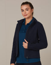 ladies bonded P/F full zip jacket