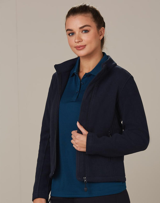 ladies bonded P/F full zip jacket