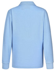 Kids' 240gsm Poly/Cotton Pique L/S Polo