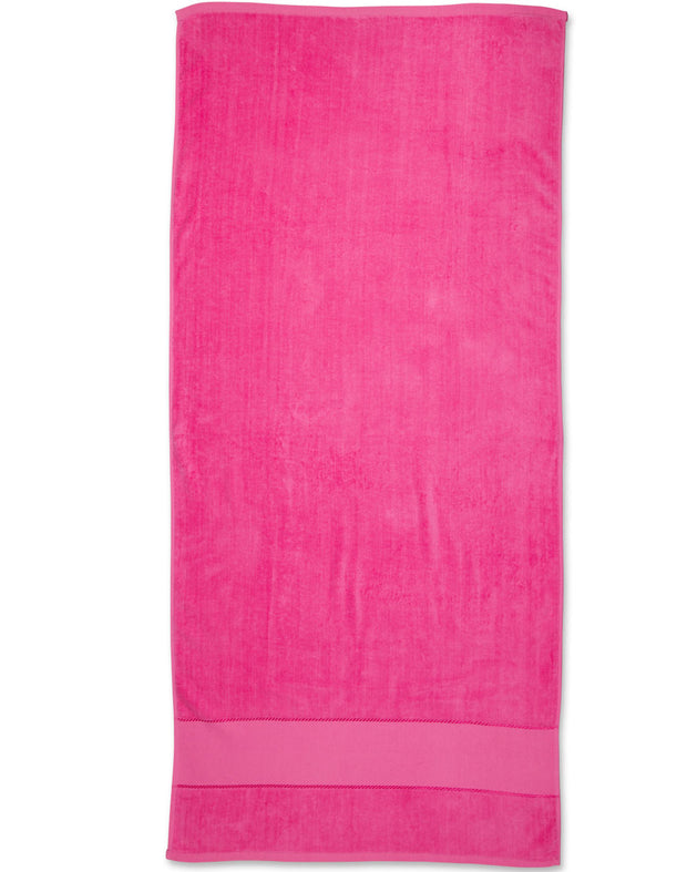 terry velour beach towel 75x150 cm
