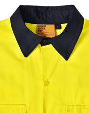 Hi-Vis Cool-Breeze Safety L/S Shirt (Segmented Tape)