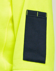 Hi-Vis Two Tone Water Resistant Fleece Hoodie
