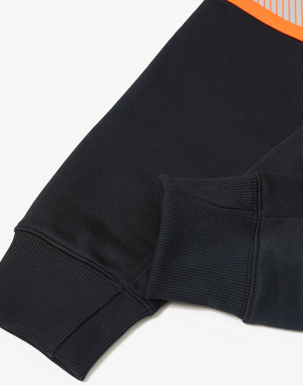 Hi-Vis Two Tone Safety Hoodie With Segmented Tapes