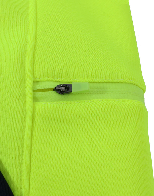 Hi-Vis Two Tone Water Resistant Fleece Hoodie