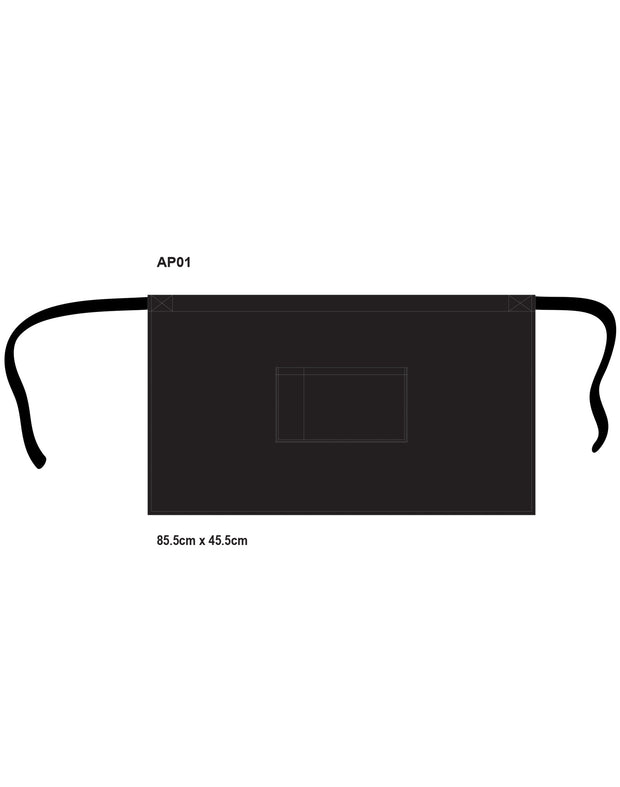 Short waist apron