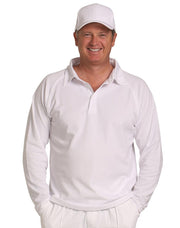 mens truedry cricket polo