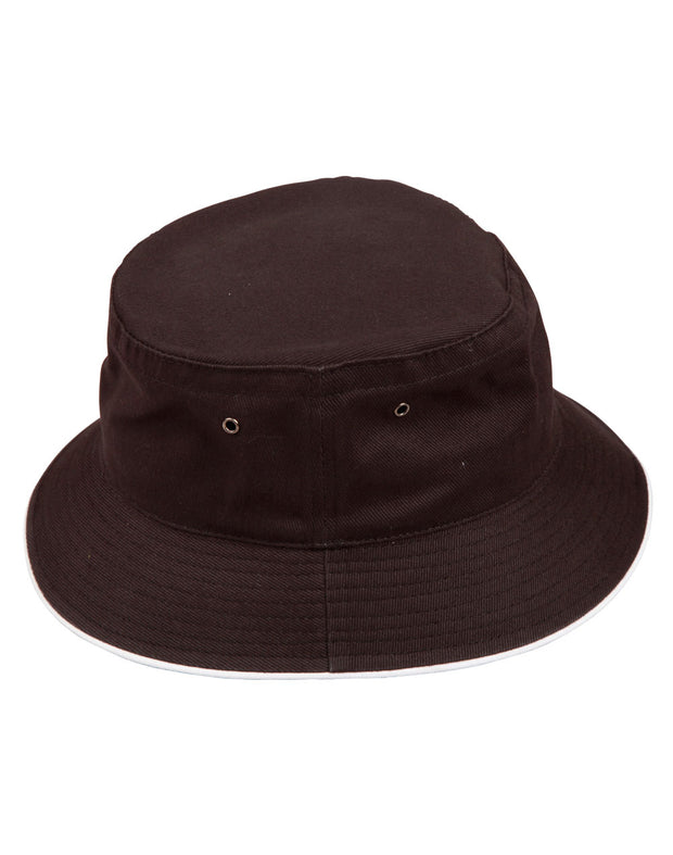 soft washed sandwich bucket hat