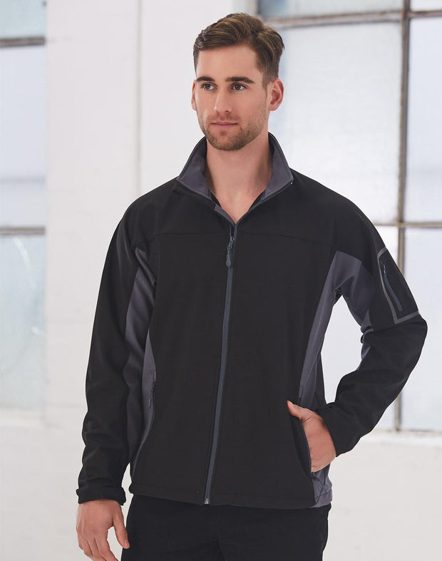 Men’s Contrast Softshell Jacket