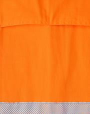Hi Vis Cool-Breeze Closed Front L/S Shirt (Perforated Tape)