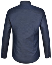 Men's Pin Dot Stretch L/S Shirt