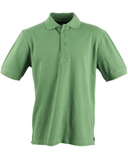mens S/S pique polo