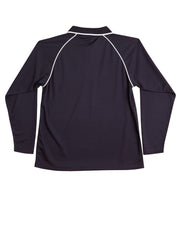 Men's cooldry raglan L/S polo