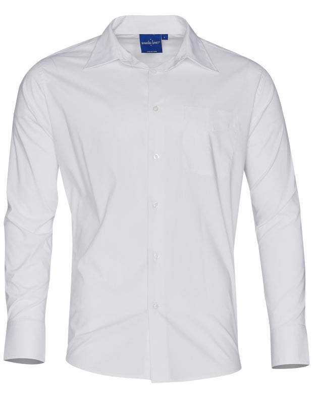 Mens L/S Teflon business shirt