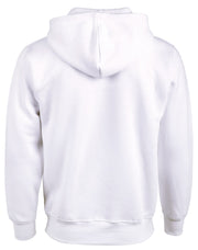 Adult's Close Front Contrast Fleecy Hoodie