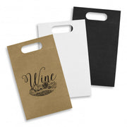 Die Cut Paper Wine Bag