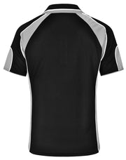 Men's Cooldry Contrast Polo With Sleeve Panel