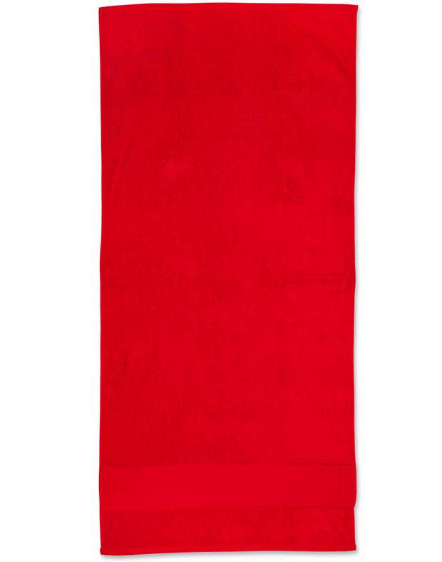 terry velour beach towel 75x150 cm