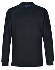 mens cotton crew neck L/S tee