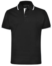 unisex cotton jersey polo