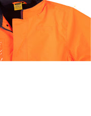 Hi-Vis Long Line Safety Jacket With 3M Tapes