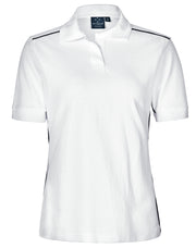 Men's pure cotton contrast piping