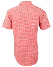 Men's Gingham Check S/S Shirt