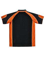 Men's Cooldry Contrast Polo With Sleeve Panel