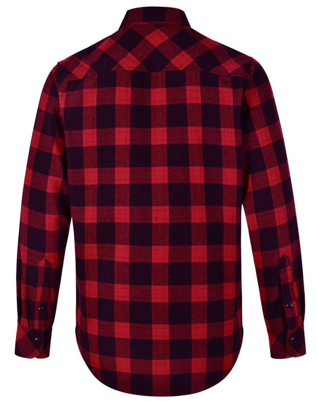 Unisex Flannel Plaid Shirt