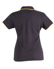 Ladies' Poly/Cotton Contrast Pique S/S Polo