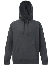 Adult's Close Front Contrast Fleecy Hoodie