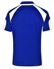 Men's Cooldry Contrast Polo With Sleeve Panel
