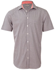 Men's Gingham Check S/S Shirt
