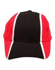 H/B/C tri-color baseball cap
