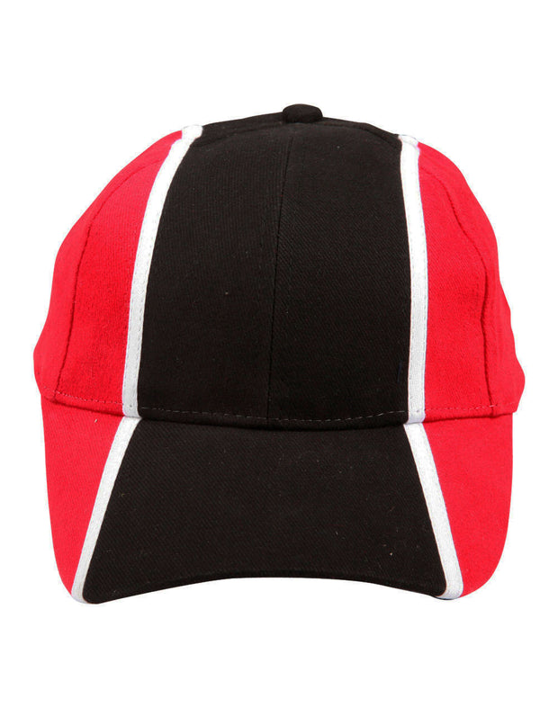 H/B/C tri-color baseball cap
