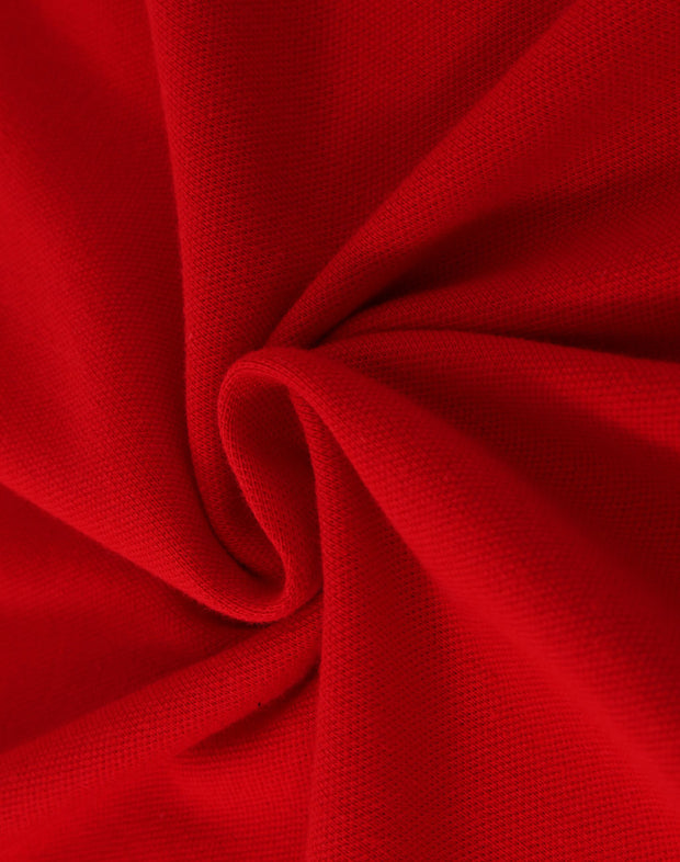 ladies cotton stretch polo