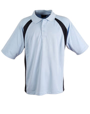 Men's CoolDry Micro-mesh Contrast Colour Polo