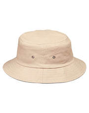 contrasting underbrim bucket hat