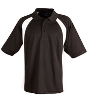 Men's CoolDry Micro-mesh Contrast Colour Polo