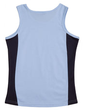 ladies truedry contrast singlet
