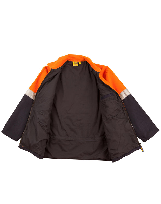 Hi-Vis Two Tone Bluey Safety Jacket with 3M Tapes