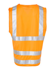 Hi-Vis Safety Vest with ID Pocket & R/F Tapes