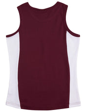 ladies truedry contrast singlet
