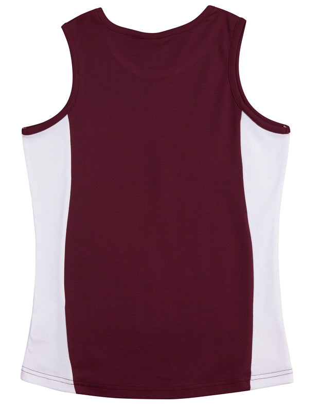 ladies truedry contrast singlet